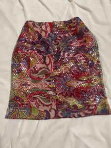 Boho Chic Sequin Skirt