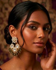 Stunning Ethnic Chandbali Earrings