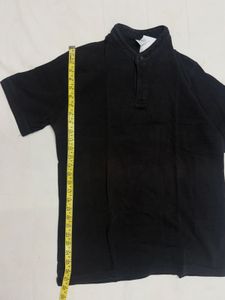 Classic Black Polo T-Shirt