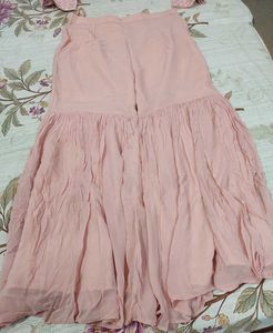Elegant Pink Sequined Kurta Set