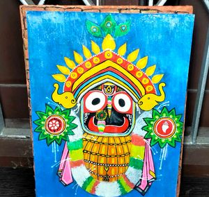 Handcrafted Lord Jagannath Painting