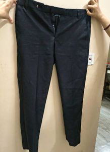Classic Men's White Shirt and Black Pant