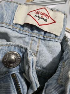 Orginial Lee Cooper Ripped Wide Leg Jea