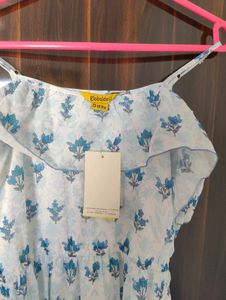 Blue Floral Sundress