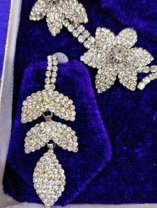Stunning Blue Beaded Necklace &amp; Earring Set