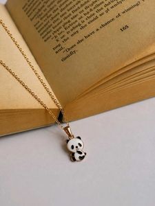 Cute Panda Pendant Necklace
