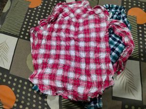 DNMX Plaid Shirts (Set of 2)