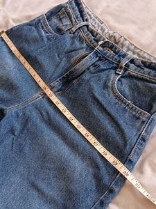 Women Mom Fit High Rise Jeans