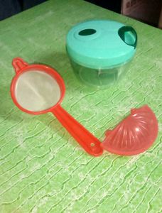 Vegetable Chopper &3 Other Kitchen Tools