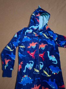 Kids Dinosaur Fleece Pajamas