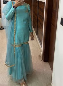 Boutique stiched suit - Gharara