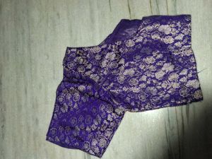 Elegant Brocade Blouse