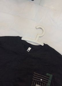 New Black T-shirt men's women's