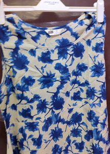 Asymmetric Cotton Kurta ( L Size )