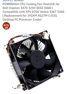 Computer CPU Cooler Fan Heatsink