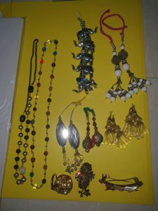 WOMEN DRESS UP MATERIALS (HEADBAND FREEE)