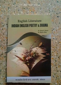 Indian English Poetry & Drama