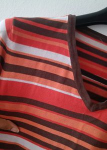 Striped Long Sleeve Warm top