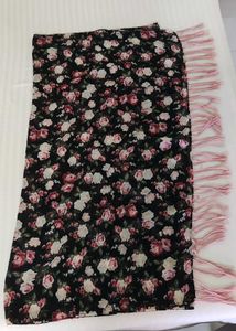Kapphl sweden Floral Print scarf with tassel