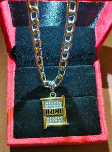RAM Name pure silver pendant for men