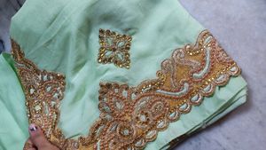 Heavy  Border Saree