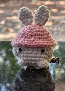 Cute Crocheted Frog Amigurumi Toy