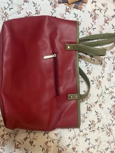 Chic Red Tote Bag