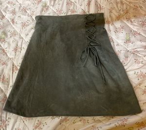 Grey Trendy Girly Skirt