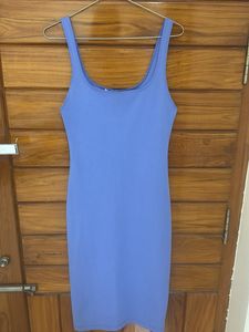 Zara Blue Bodycon Dress🐬