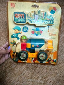 Qiyi Block Vehicle World Toy Set