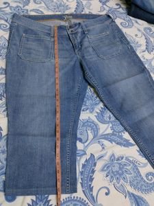 Denim Capri