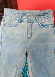 Light Wash Wide Leg Jeans