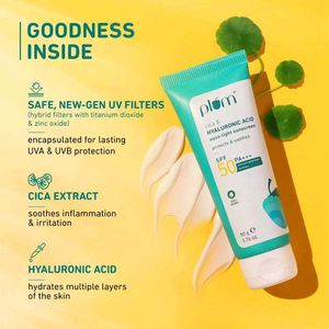 Plum Cica&amp;Hyaluronic Aqua-Light SPF50 Sunscreen