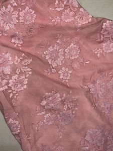 katrina coded Sheer Lace Floral dress