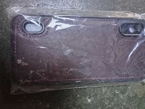 Brown Leather Mobile Phone Case rdemi 9A