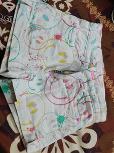 Cute Smiley Face Shorts