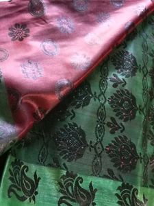 Elegant maroon Saree with Floral Motifs