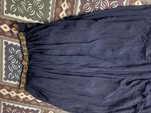 Elegant Navy Blue Lehenga Choli