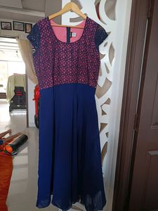 Floor Length Plus Size Gown.
