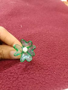 Resin Cute Flower Ring