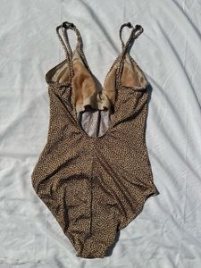 Leopard Print Bikini Top