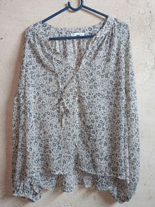 Ladies Summer Chiffon r Top Multicolour