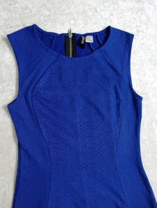 H&amp;M Royal Blue Dress
