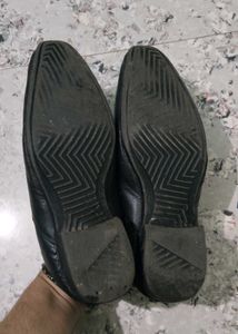Classic Black Formal Slip-On Shoes