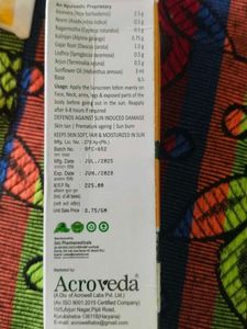 Acroveda Episafe Sunscreen SPF 50