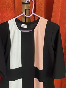 Imported heavy material, Colorblock Maxi Dress