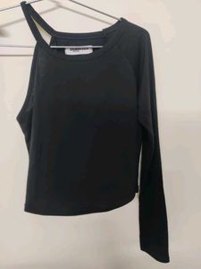 One Side Shoulder Top