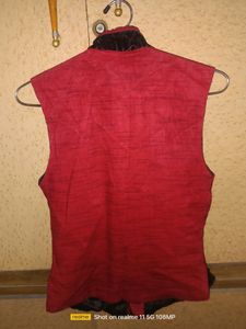 Red Nd Black Beautiful Modi Jacket For 8-10Years