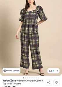 Plaid Co-ord Set
