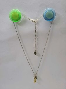x2 Gem pendant Gold Necklaces